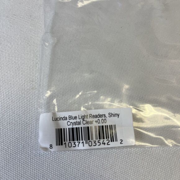 MicroVision Optical Blue Light Blocking Readers Lucinda Clear Frame w Case 0.00 - Picture 5 of 5